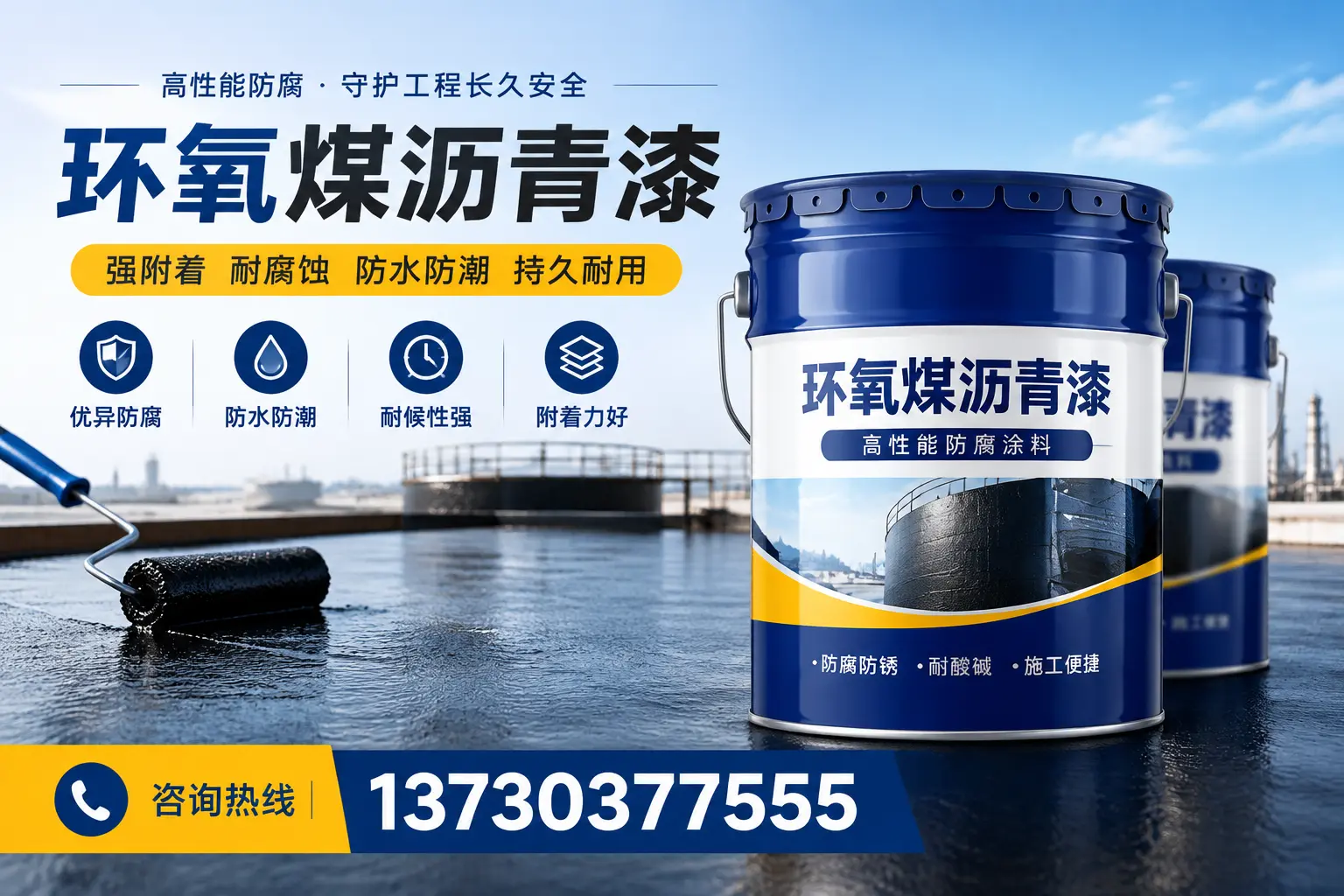 如何判断环氧煤沥青漆的质量?晋中消费者指南